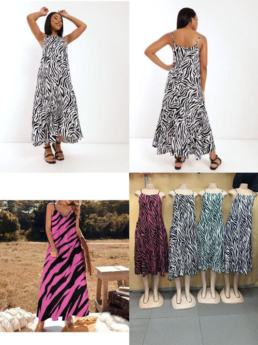 Ladies Long Maxi strappy dress